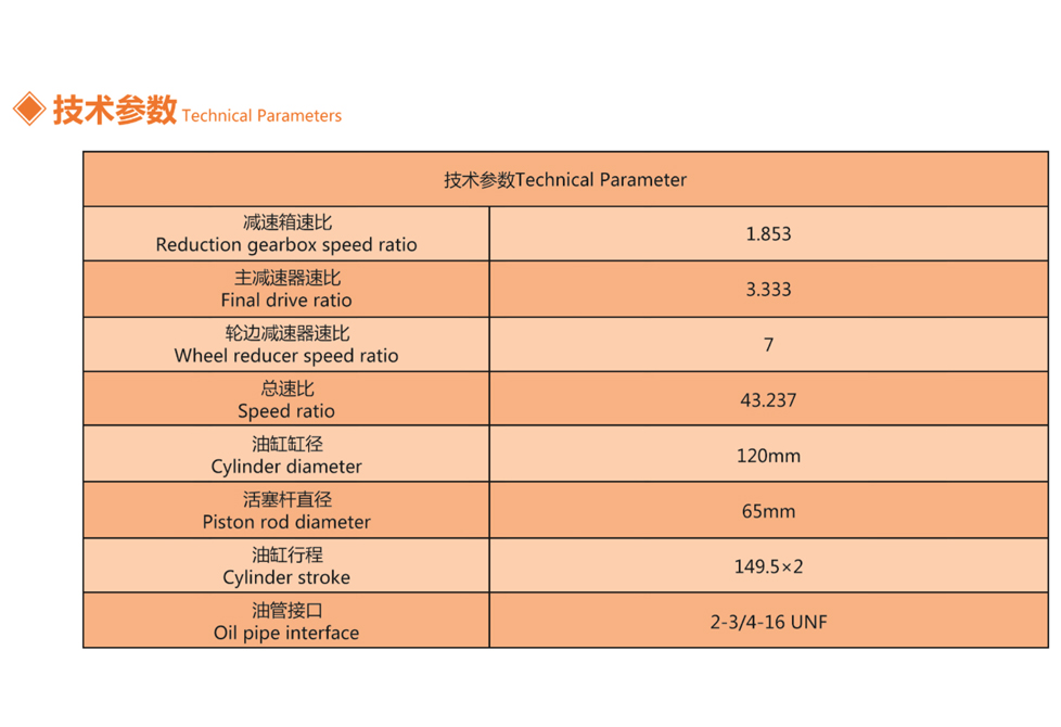 4M6 COTTON PICKER AXLE