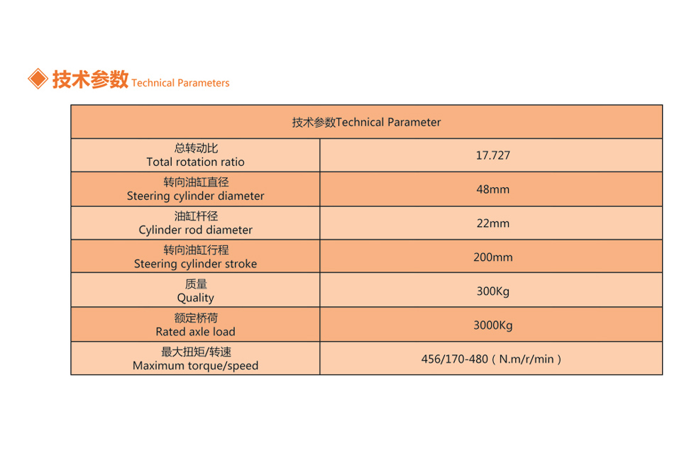 YT60-160 SERIES DRIVE AXLE