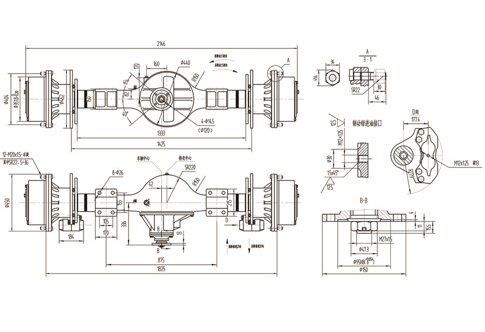 ZL30 SERIES DRIVE AXLE